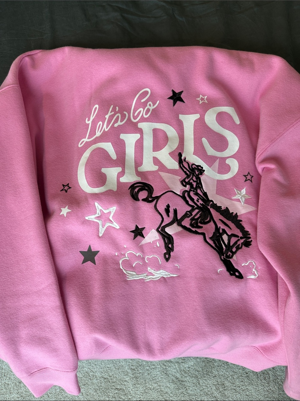 Swig "Let's Go Girls" Graphic Sweatshirt